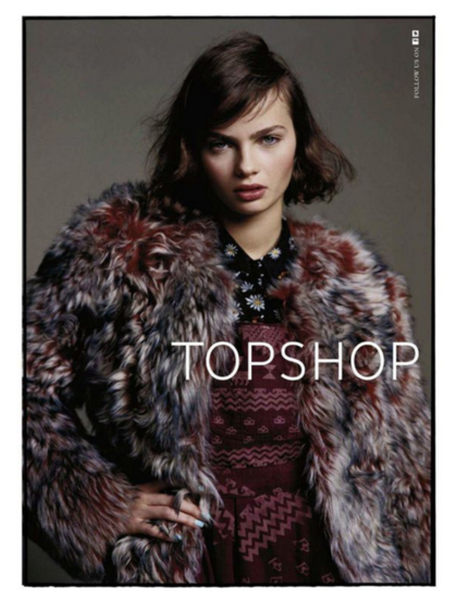 Topshop Fall 2012 Ad Campaign