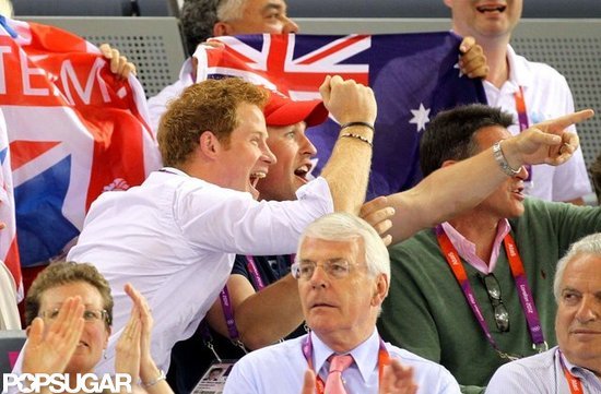 Prince Harry Gets Into the Spirit of the Games Prince Harry Gets Into the Spirit of the Games