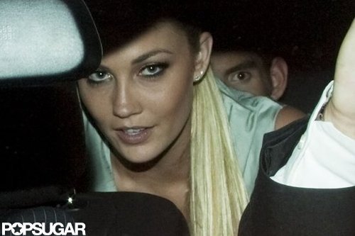 Megan Rossee sat on Michael Phelps's lap in London.
Megan Rossee sat on Michael Phelps's lap in London.