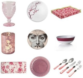 Pink Valentine's Day Tabletop Decor
