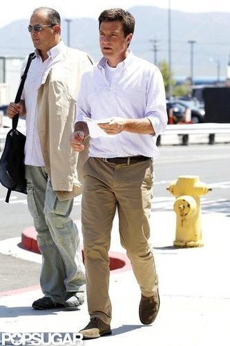Jason Bateman headed into a studio to shoot new scenes.
Jason Bateman headed into a studio to shoot new scenes.