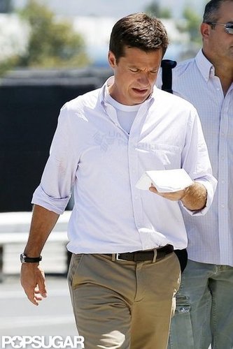 Jason Bateman ran through his lines.
Jason Bateman ran through his lines.