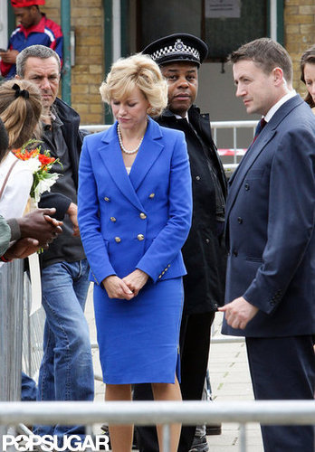 Naomi Gets Into Her Royal Role on Set in England Naomi Gets Into Her Royal Role on Set in England