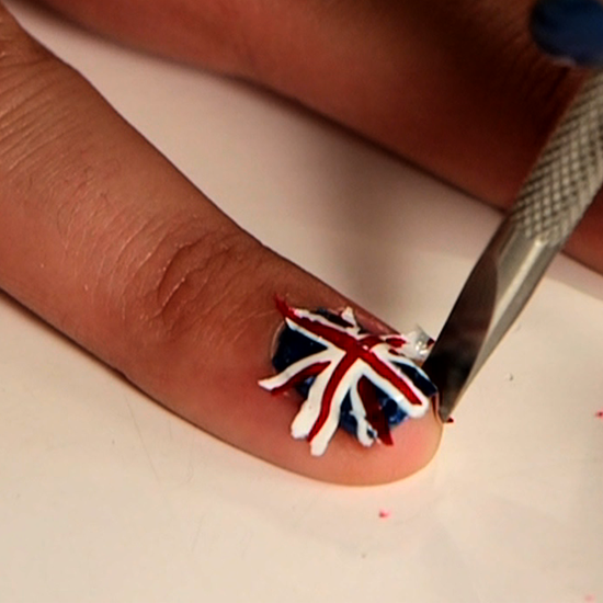 Make Your Own Nail Decals With Wax Paper and Nail Polish | POPSUGAR ...