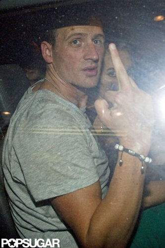 Ryan Lochte Parties Late Night With Ladies in London Ryan Lochte Parties Late Night With Ladies in London