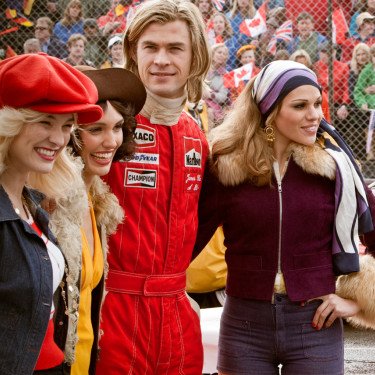 Chris Hemsworth as a Racecar Driver Picture