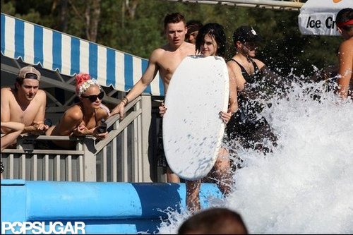 Katy Perry Sports a Bikini During a Day at a Water Park Katy Perry Sports a Bikini During a Day at a Water Park