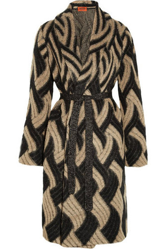 Missoni | Patterned mohair-blend cardi-coat | NET-A-PORTER.COM