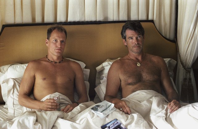 Woody Harrelson and Pierce Brosnan, After the Sunset Woody Harrelson and Pierce Brosnan, After the Sunset