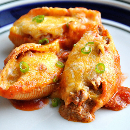 Mexican Stuffed Shells Mexican Stuffed Shells