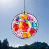 Easy Stained Glass Window Hanging Craft For Kids