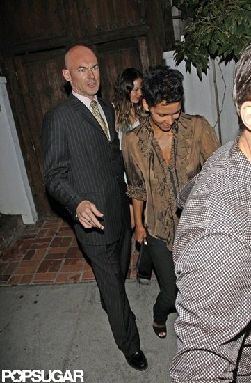 Halle Berry left the Little Door club in West Hollywood.
Halle Berry left the Little Door club in West Hollywood.