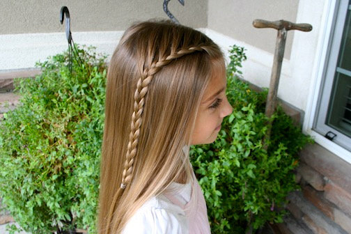 Same-Side Lace Braid Same-Side Lace Braid