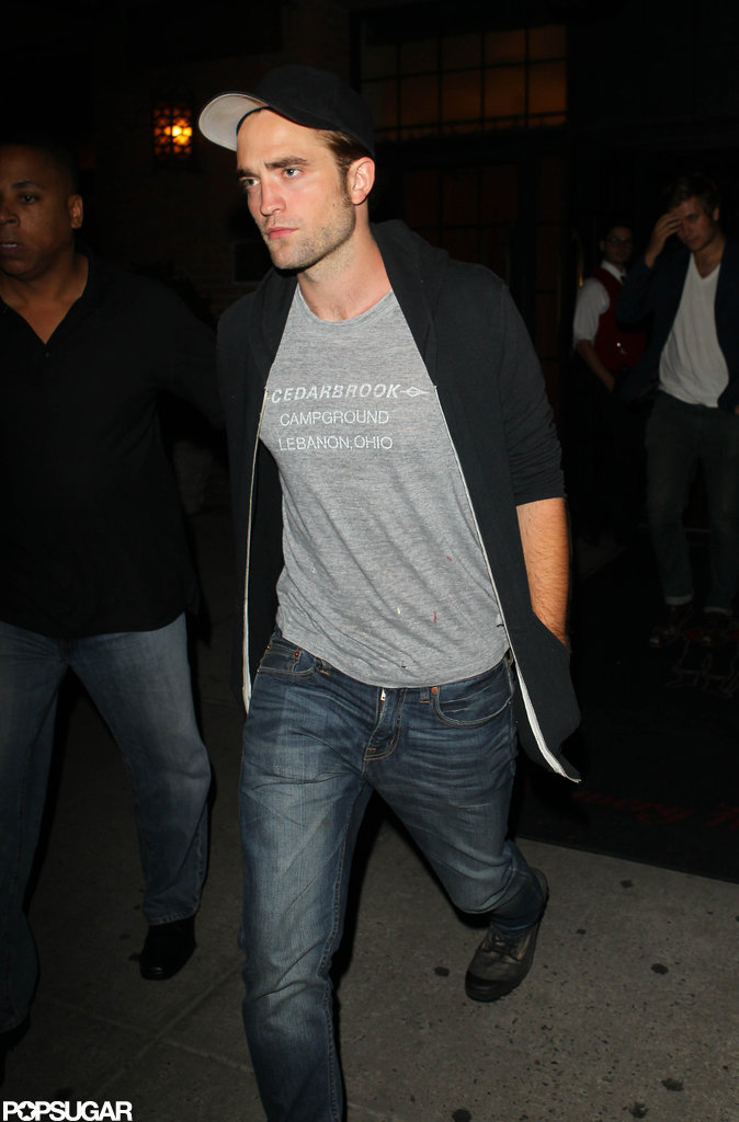 Robert Pattinson had a night on the town. Robert Pattinson had a night on the town.