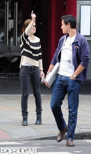 Emma Watson Breaks From Work For a Weekend With Her Man Emma Watson Breaks From Work For a Weekend With Her Man