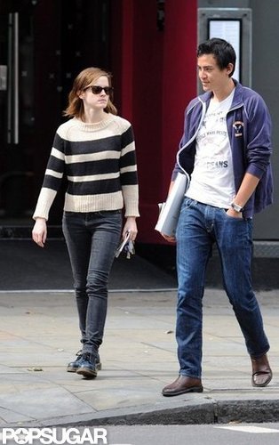 Emma Watson Breaks From Work For a Weekend With Her Man Emma Watson Breaks From Work For a Weekend With Her Man