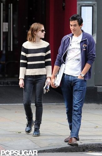 Emma Watson Breaks From Work For a Weekend With Her Man Emma Watson Breaks From Work For a Weekend With Her Man