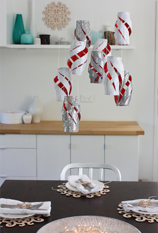 Toilet Paper Roll Lanterns