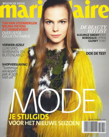 Belgium Marie Claire September 2012