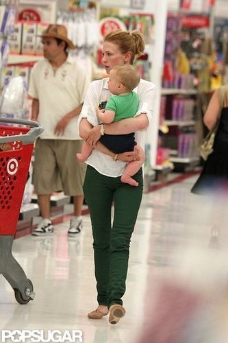 January Jones Takes Her Little Man to Target as Her Mystery Guy Gets ID'd January Jones Takes Her Little Man to Target as Her Mystery Guy Gets ID'd