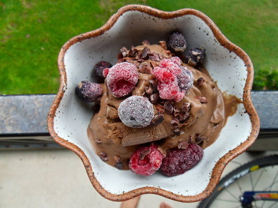 Chocolate Coconut Milk Ice Cream