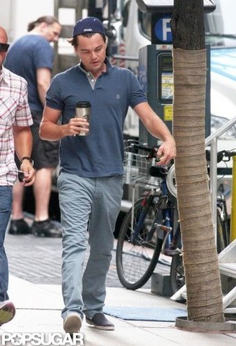 Leonardo DiCaprio arrived to work.
Leonardo DiCaprio arrived to work.
