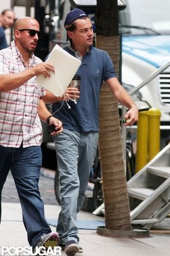 Leonardo DiCaprio was at work in NYC.
Leonardo DiCaprio was at work in NYC.