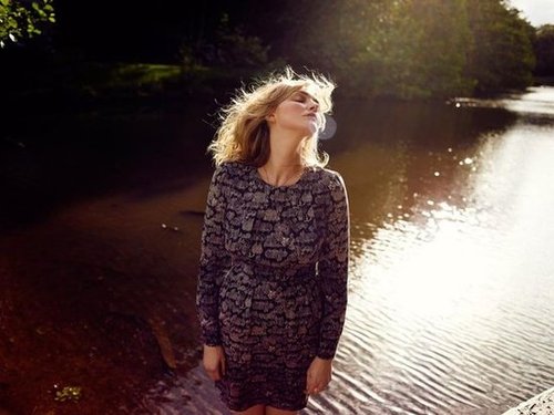 Sophie Dahl plays into Aubin & Wills's dreamy woodscape vibe so perfectly.
Sophie Dahl plays into Aubin & Wills's dreamy woodscape vibe so perfectly.