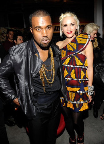 Gwen Stefani and Kanye West linked up at her line L.A.M.B's afterparty during NYFW in September 2010.
Gwen Stefani and Kanye West linked up at her line L.A.M.B's afterparty during NYFW in September 2010.