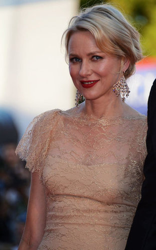 Naomi Watts and Liev Schreiber Hold Hands During His Venice Premiere Naomi Watts and Liev Schreiber Hold Hands During His Venice Premiere