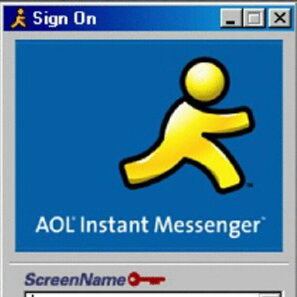 AIM Chatting With Our Friends AIM Chatting With Our Friends
