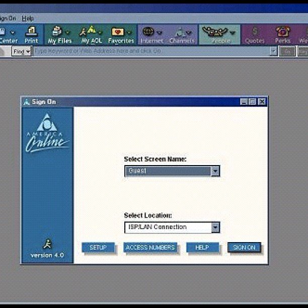 Seeing "You've Got Mail" on AOL Seeing "You've Got Mail" on AOL