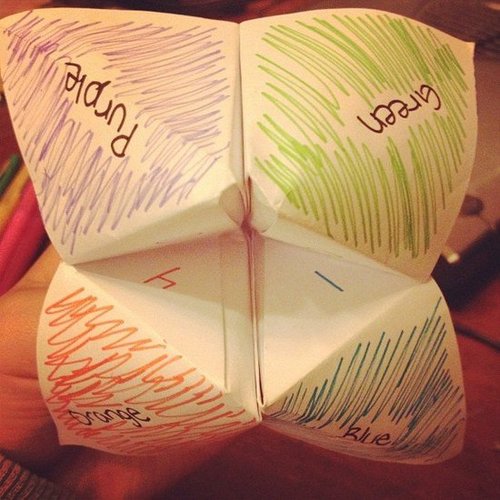 Making Fortune Tellers Making Fortune Tellers