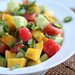 Mango, Cucumber, and Watermelon Salad