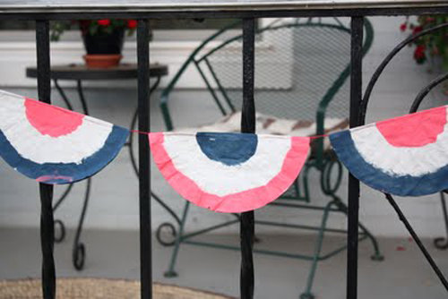 Red, White, and Blue Bunting Red, White, and Blue Bunting