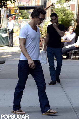 Camila Alves and Kids Keep Close to Matthew McConaughey in Manhattan Camila Alves and Kids Keep Close to Matthew McConaughey in Manhattan