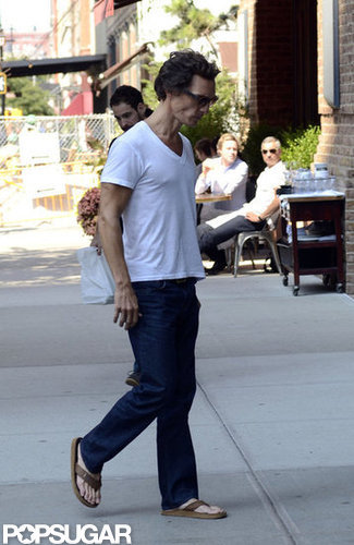 Camila Alves and Kids Keep Close to Matthew McConaughey in Manhattan Camila Alves and Kids Keep Close to Matthew McConaughey in Manhattan