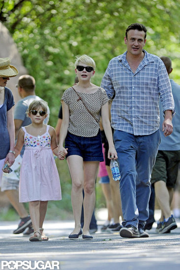 Michelle Williams and Jason Segel accompanied Matilda Ledger to the zoo. Michelle Williams and Jason Segel accompanied Matilda Ledger to the zoo.