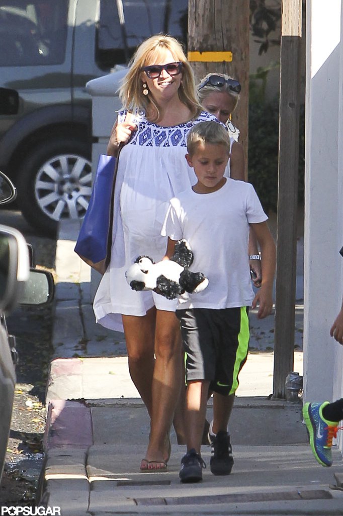 Reese Witherspoon and son Deacon were out and about in LA.
Reese Witherspoon and son Deacon were out and about in LA.