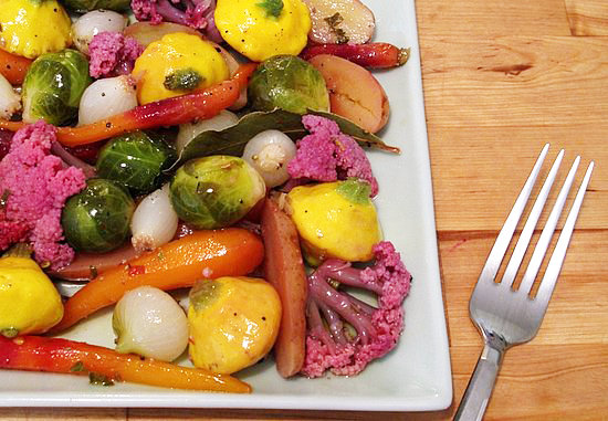 Quick-Pickled Baby Vegetables