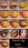 The Phoenix/Hunger Games Inspired Eye Tutorial