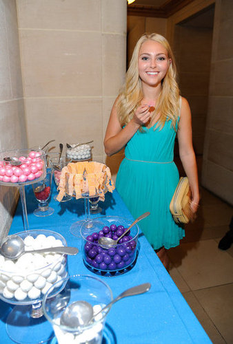 AnnaSophia Robb snacked on some sweets.
AnnaSophia Robb snacked on some sweets.