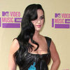 Katy Perry With Long Black Hair Extensions at the 2012 MTV Video Music Awards