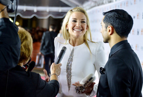 Kate Hudson Gets Gorgeous in White With Matthew Bellamy at TIFF Kate Hudson Gets Gorgeous in White With Matthew Bellamy at TIFF