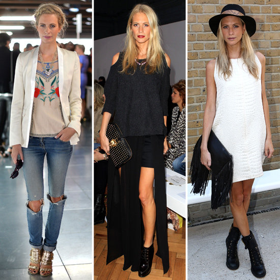 Poppy Delevingne at London Fashion Week Spring 2013 Poppy Delevingne at London Fashion Week Spring 2013