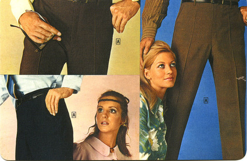 Why is the woman's face always near the crotch region?
Why is the woman's face always near the crotch region?