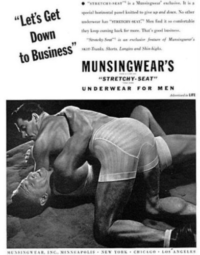 This "stretchy seat" underwear is ready for getting down to business.
This "stretchy seat" underwear is ready for getting down to business.