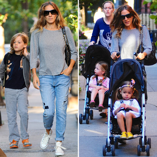 Sarah Jessica Parker Takes Kids to School | Pictures Sarah Jessica Parker Takes Kids to School | Pictures