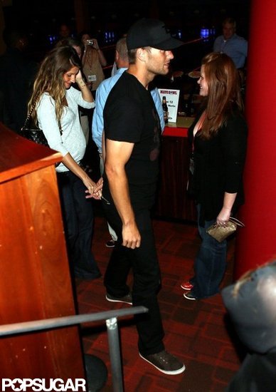 Gisele Bundchen and Tom Brady bowled in Boston. Gisele Bundchen and Tom Brady bowled in Boston.