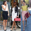 Fashion Week Street Style Pencil Skirt Trend